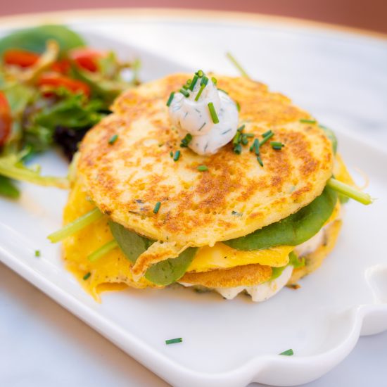 Pancakes épinard Ballanger