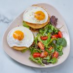 pancakes Avocat bacon oeuf